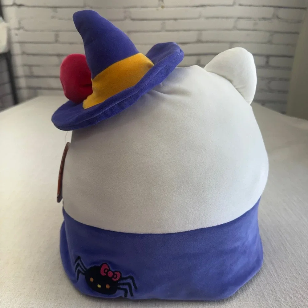 Hello Kitty Squishmallow 12 In Halloween Witch Plush Sanrio Jazwares Pink Purple